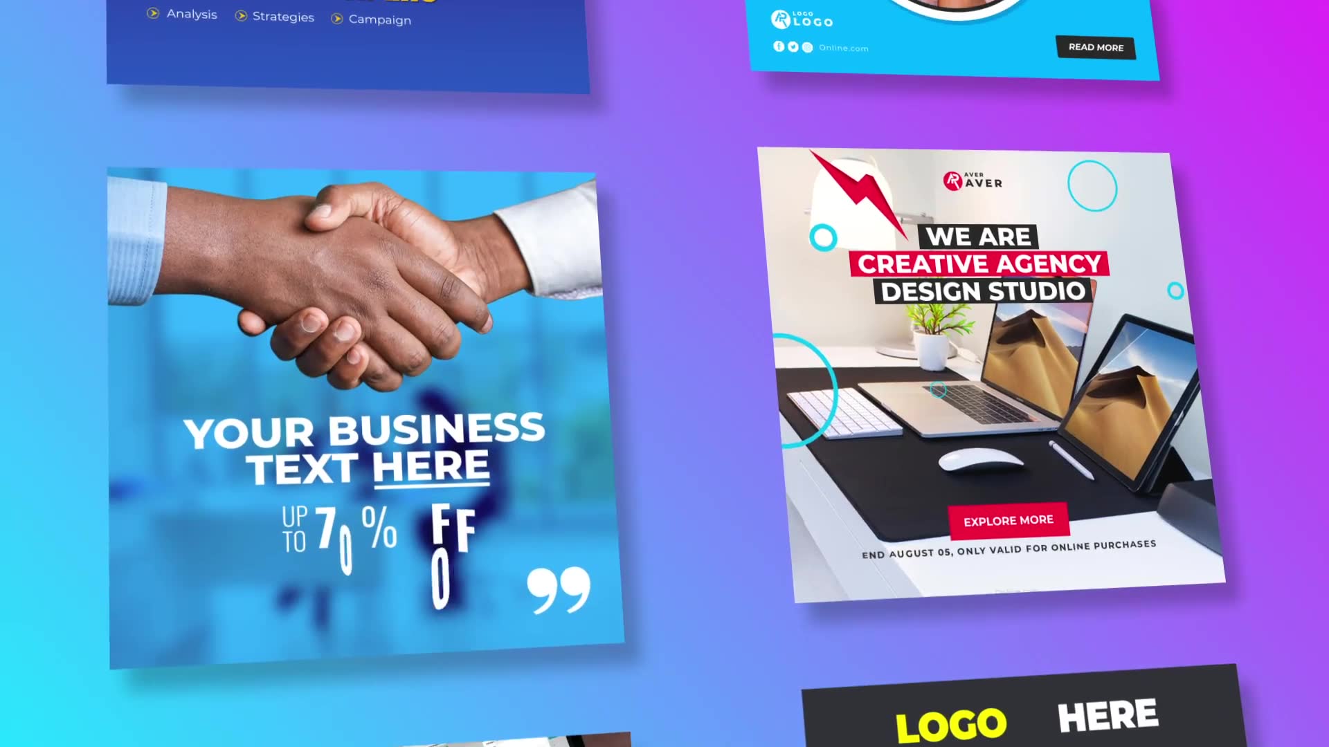 Business Promo Social Post V28 Videohive 29585711 After Effects Image 2