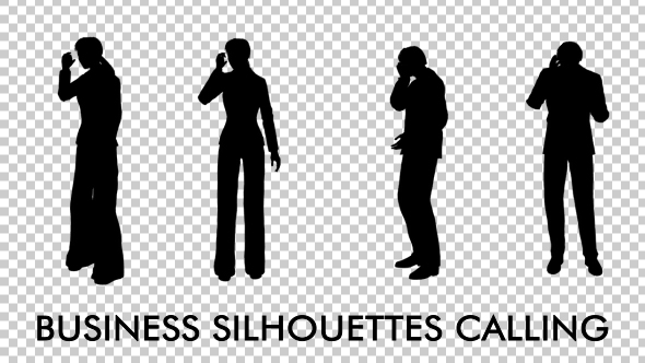 Business Silhouettes Calling - Download Videohive 19514857
