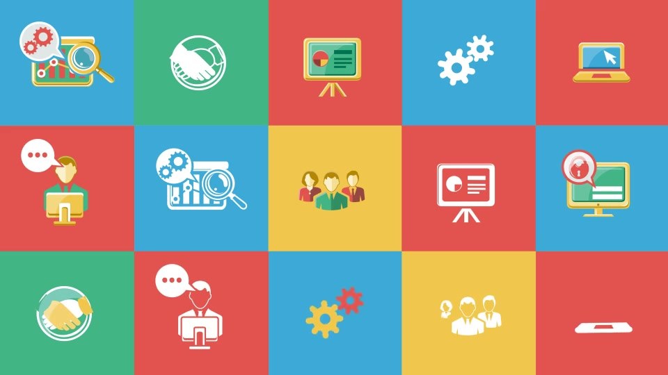 Business & Startup Flat Icons - Download Videohive 15992053