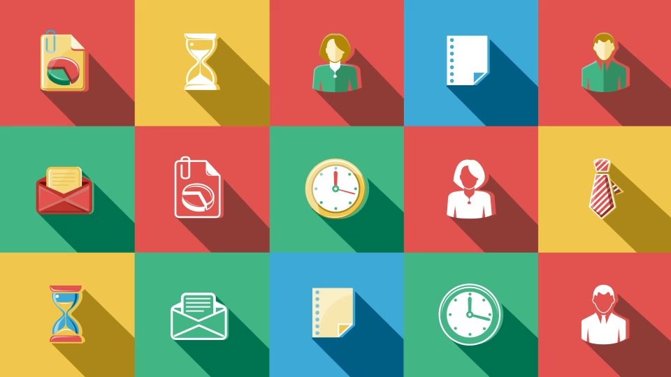 Business & Startup Flat Icons - Download Videohive 15992053