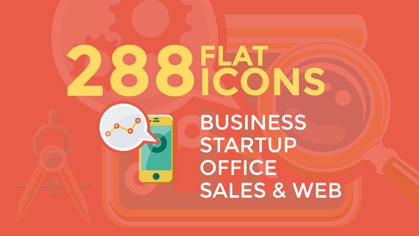 Business & Startup Flat Icons - Download Videohive 15992053