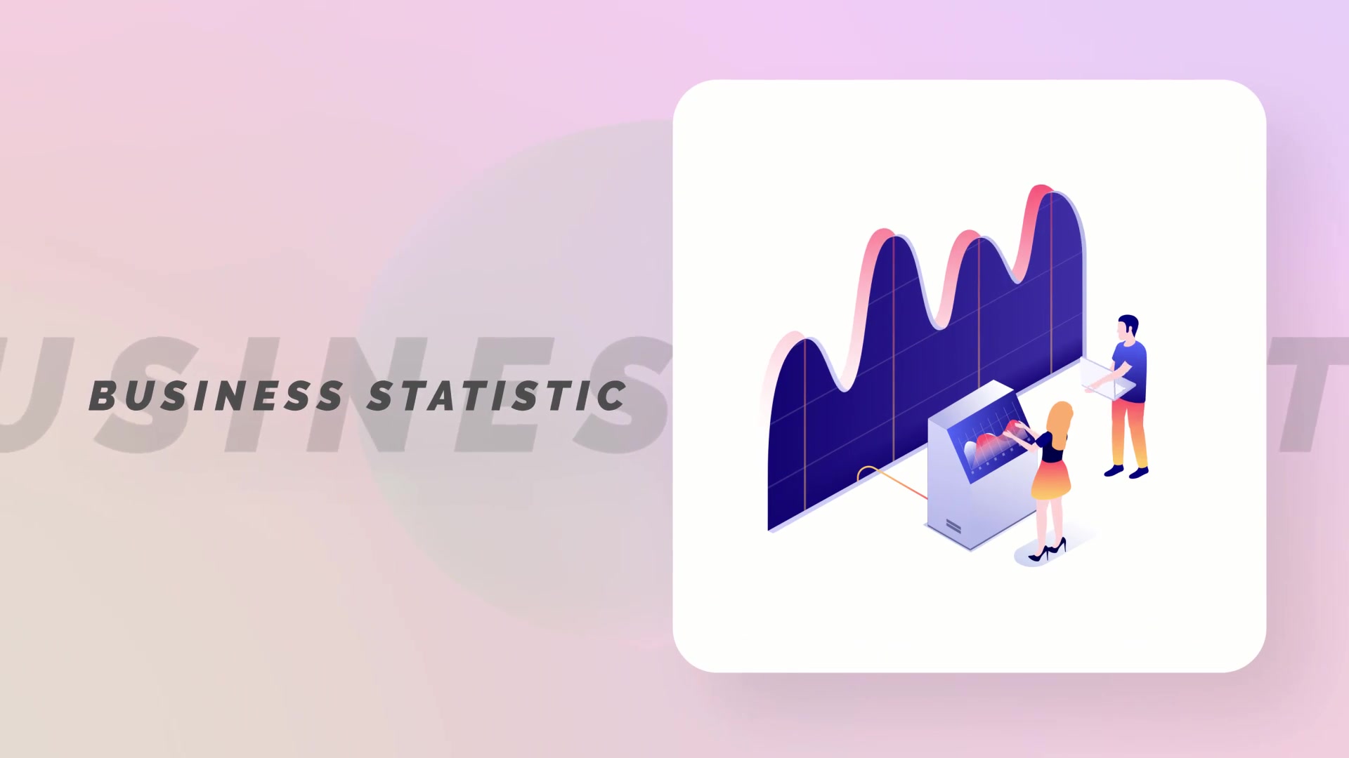Business statistic Isometric Concept Videohive 33962912 After Effects Image 4