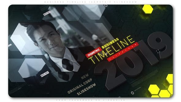 Business Timeline Isometric Slideshow - 23310239 Download Videohive