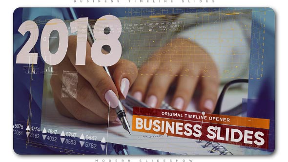 Business Timeline Slides - Download Videohive 21451587