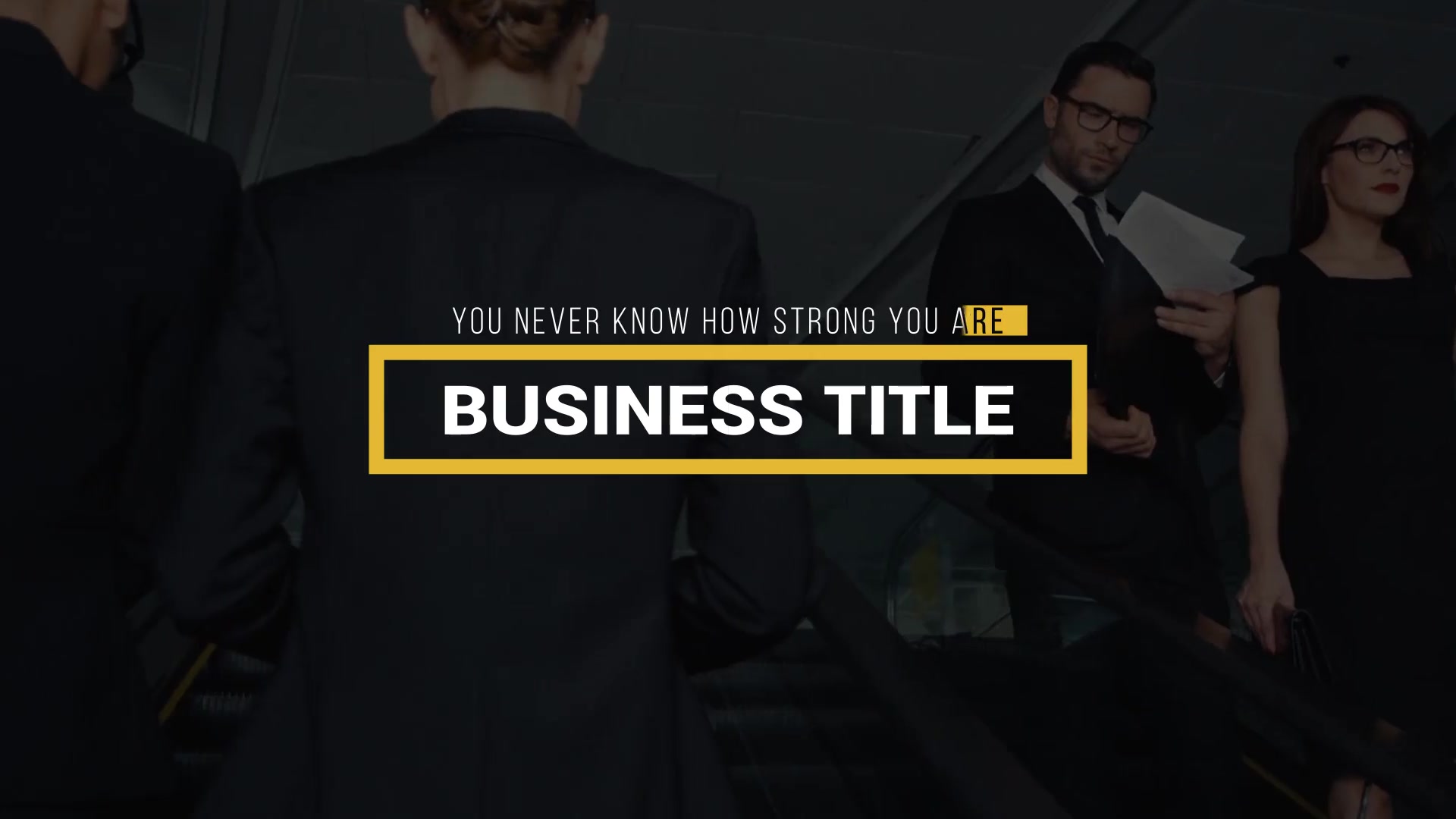 Business Titles - Download Videohive 17866297