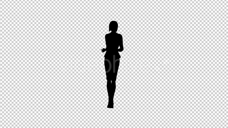 Business Woman Silhouette - Download Videohive 19565291