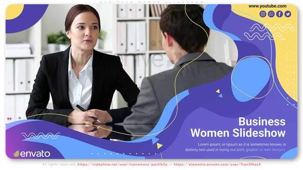 Business Women Slideshow - 30861070 Download Videohive