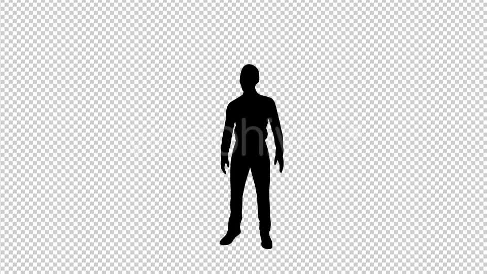 Businessman Talking Silhouette - Download Videohive 19685836