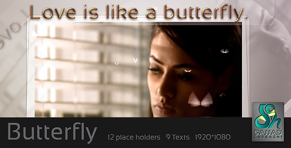 butterfly videohive free download after effects project