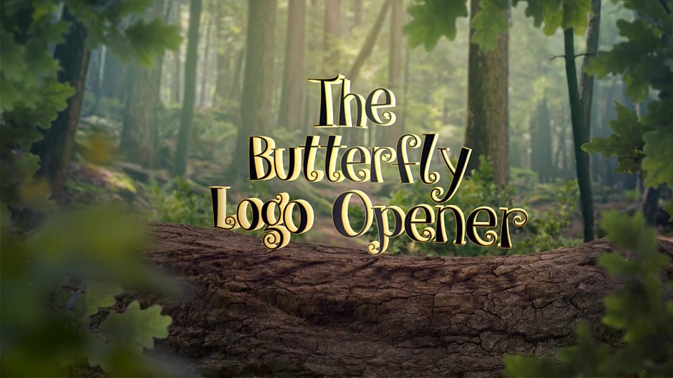 Butterfly Logo Opener 4K Videohive 19556474 After Effects Image 5