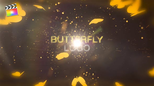 Butterfly Logo Reveal - 26641247 Download Videohive
