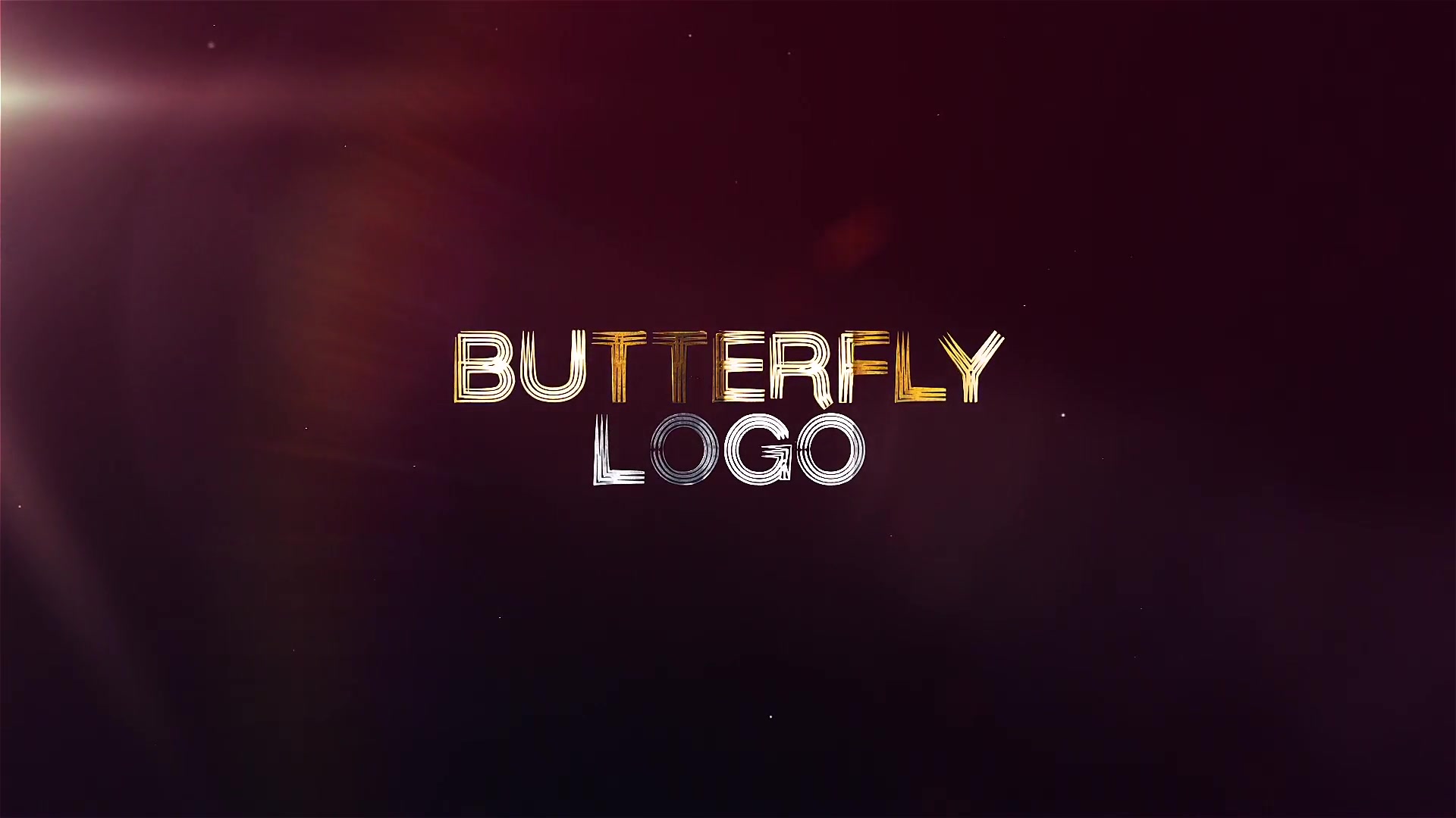 Butterfly Logo Reveal Videohive 24971218 After Effects Image 4