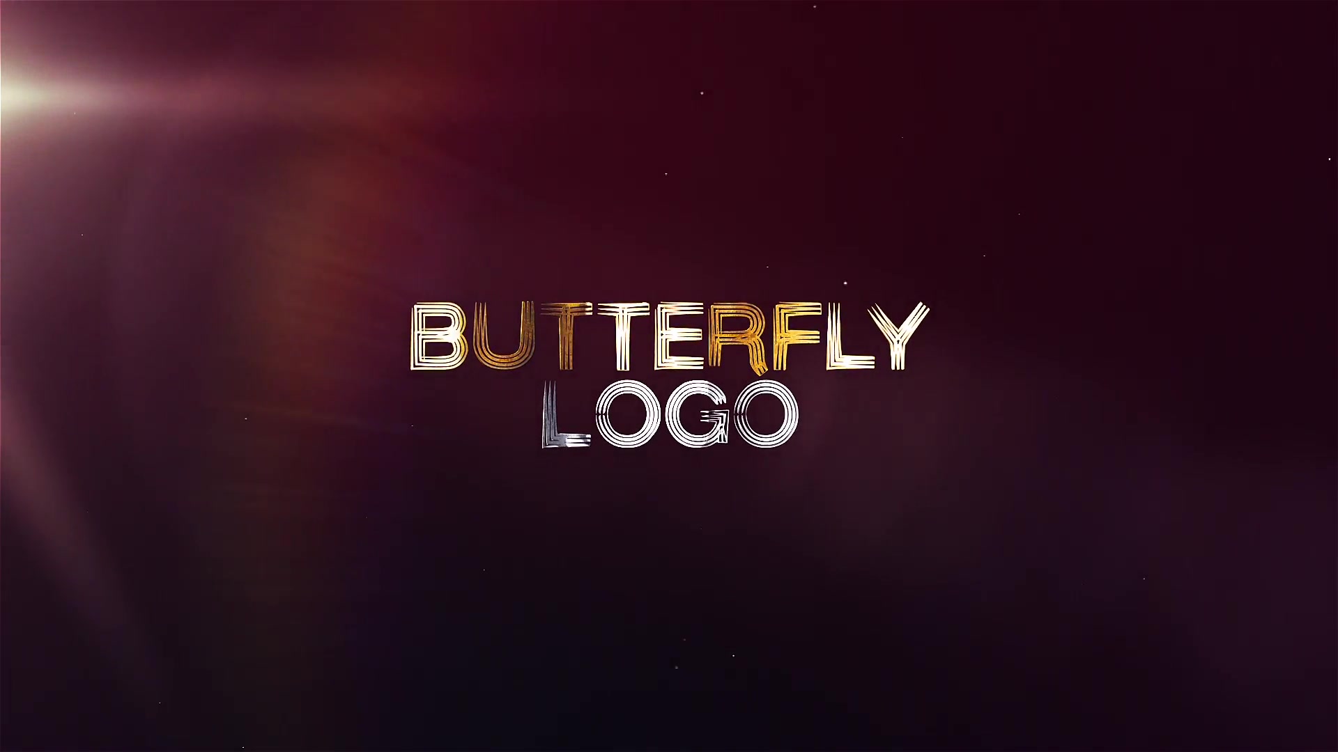 Butterfly Logo Reveal Videohive 24971218 After Effects Image 5
