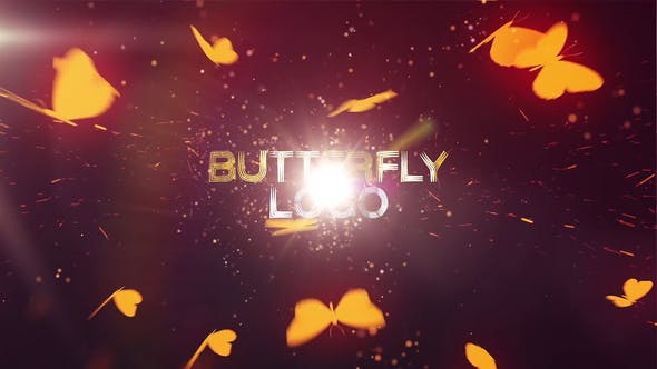 Butterfly Logo Reveal - Download Videohive 24971218