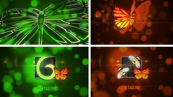 Butterfly Logo Reveal - Download Videohive 7129296