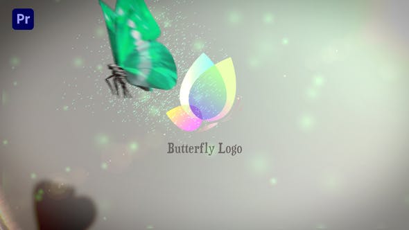 Butterfly Logo Reveal | Premiere Version - Videohive Download 33583138