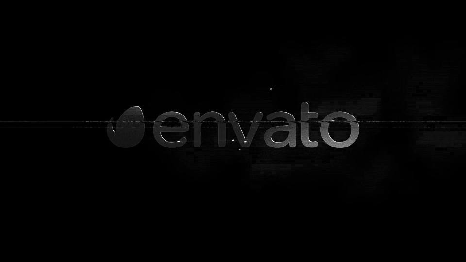 B&W Glitch Logo Reveal - Download Videohive 7881864