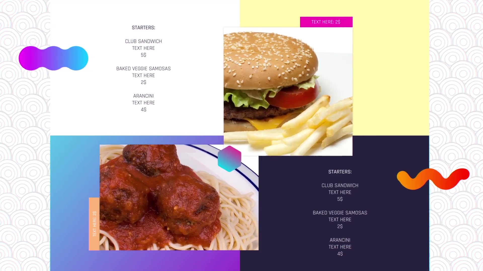 Cafe/ Restaurant Promo/ Modern Bar Menu/ Fast Food/ Vegetarian Dish/ Meal Delivery/ Insta Lunchroom Videohive 19793967 After Effects Image 9