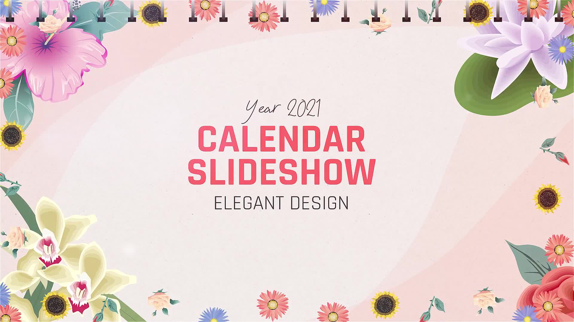 Calendar Slideshow Videohive 28741767 After Effects Image 1