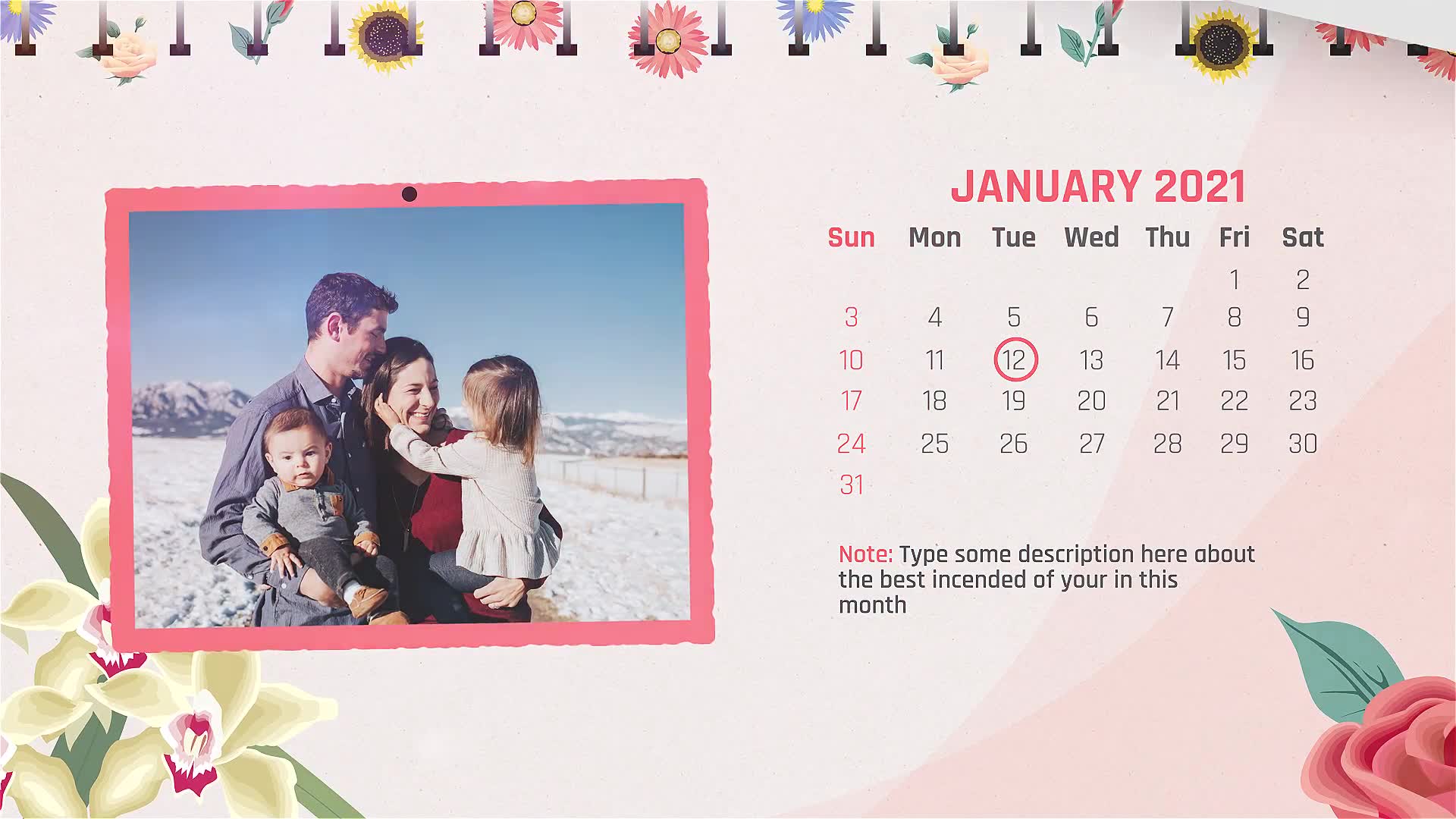 Calendar Slideshow Videohive 28741767 After Effects Image 2