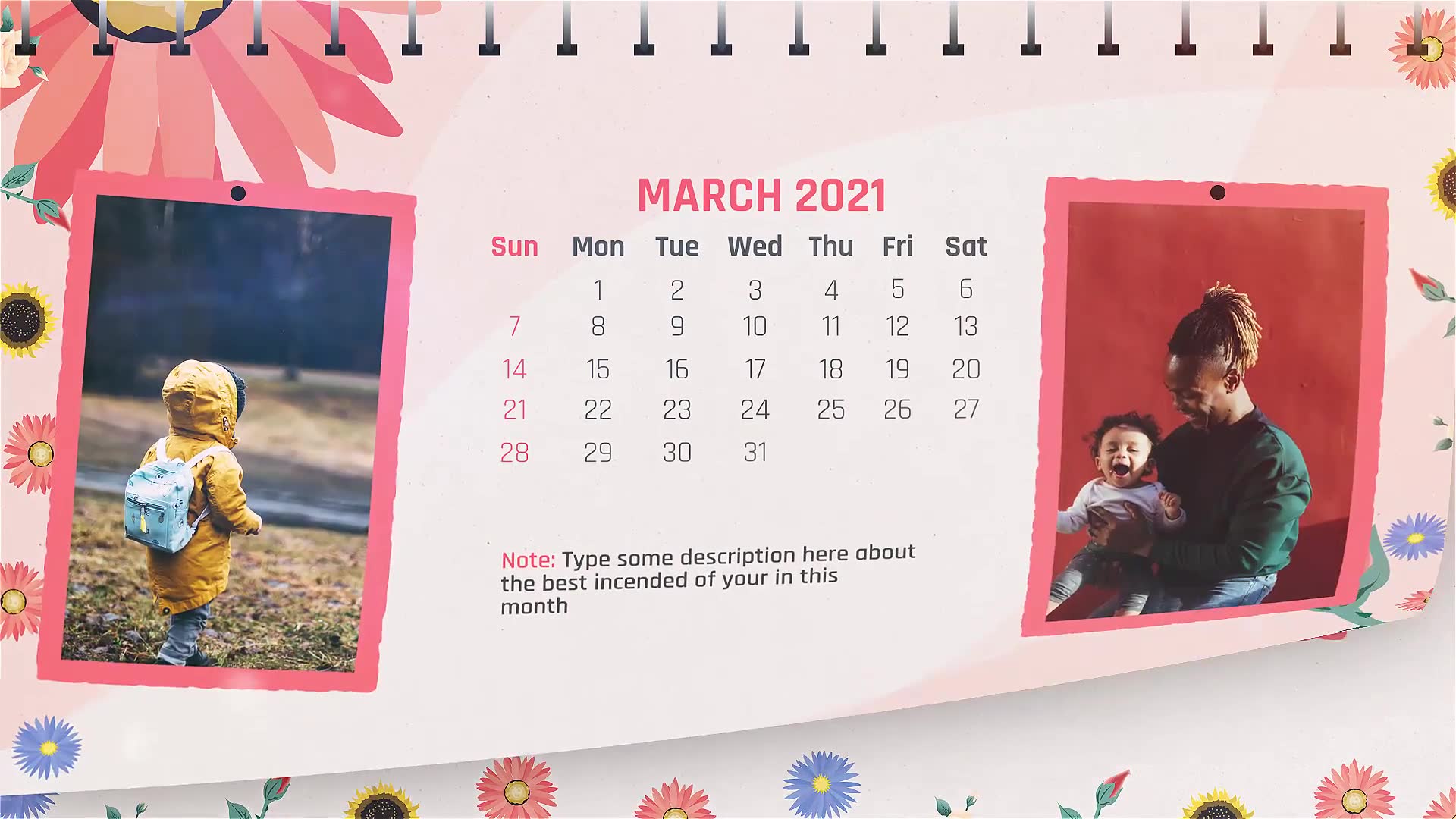 Calendar Slideshow Videohive 28741767 After Effects Image 3