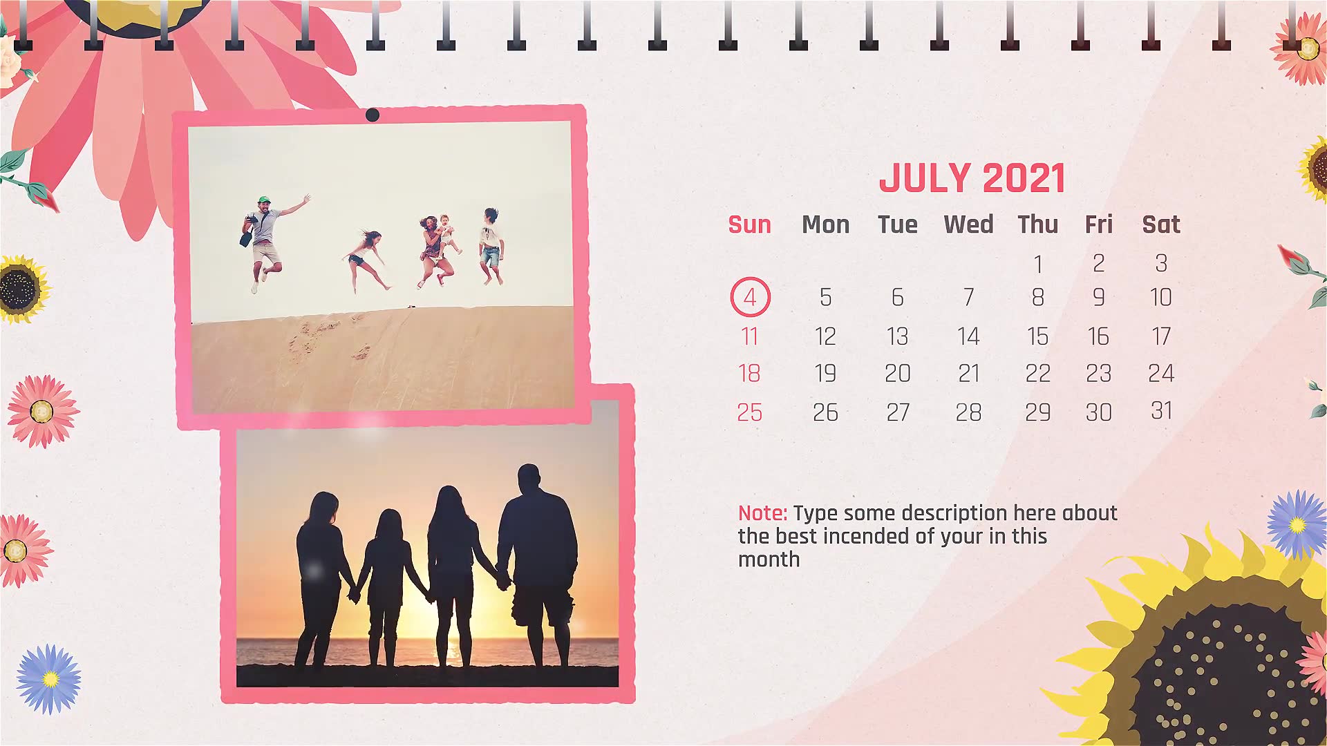 Calendar Slideshow Videohive 28741767 After Effects Image 7