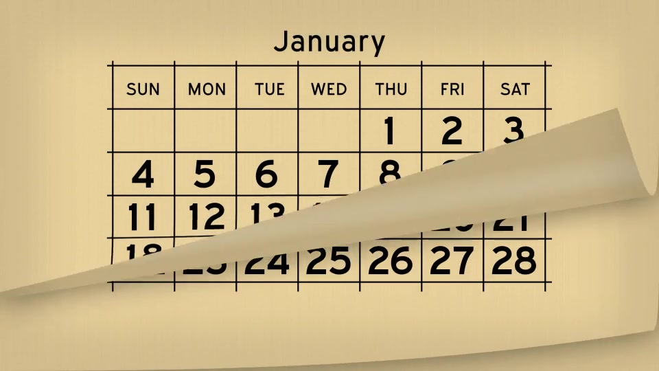 Calendar Timeline Promo - Download Videohive 10577446