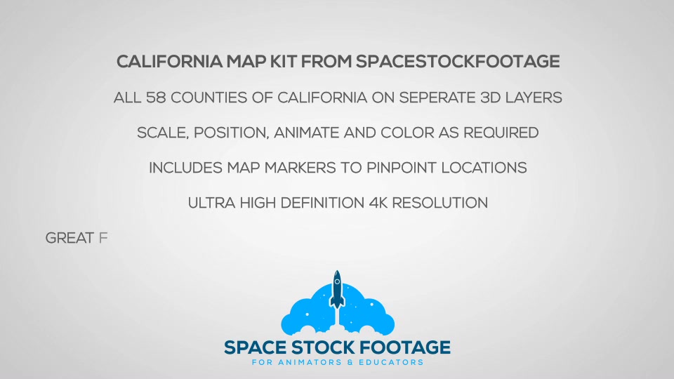 California Map Kit - Download Videohive 17641490