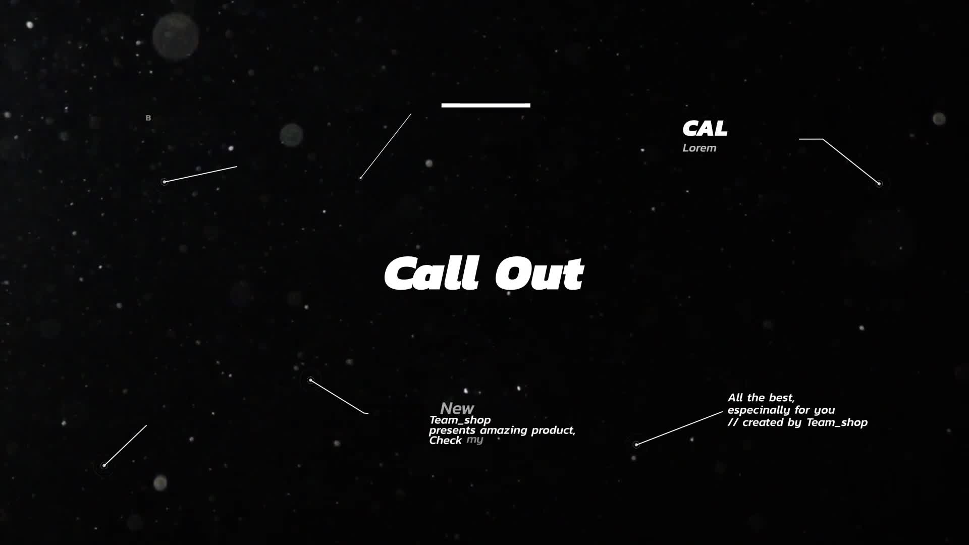 Call Out | After Effects Videohive 36389763 After Effects Image 1