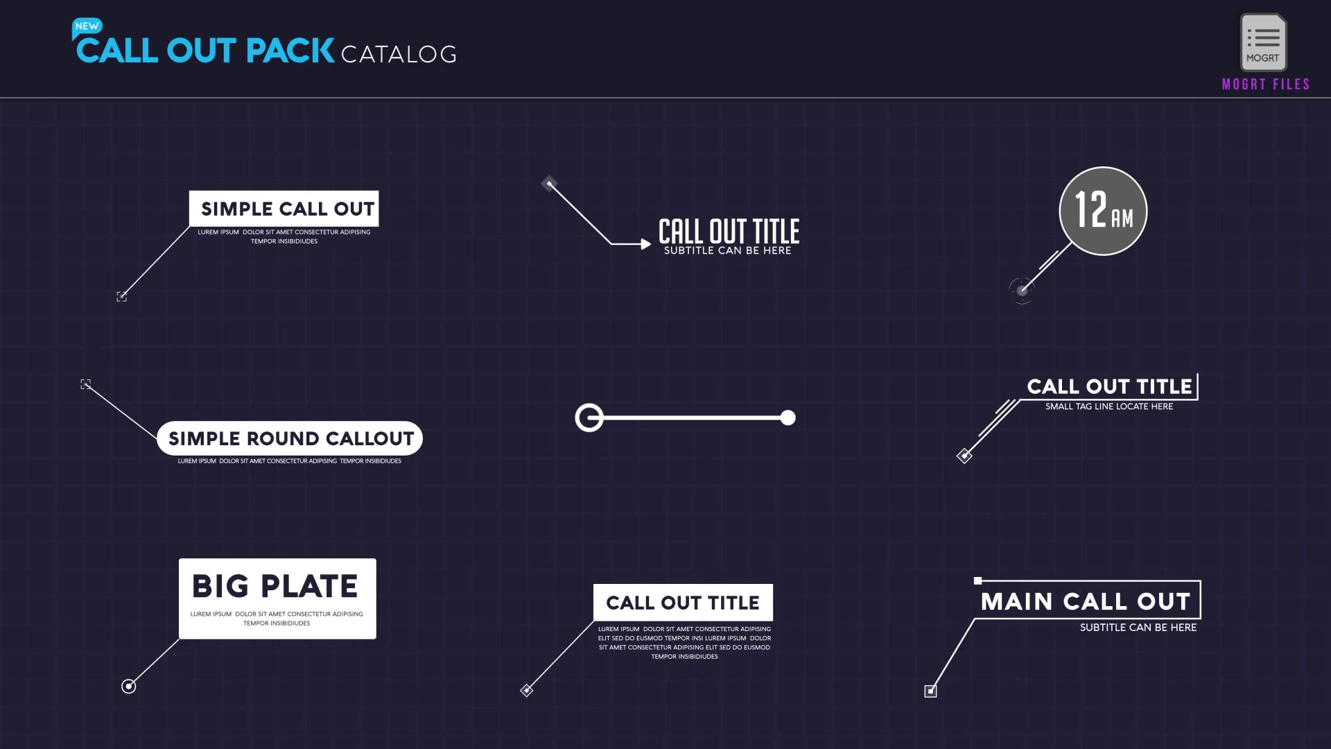 Call Out Pack - Download Videohive 23253583