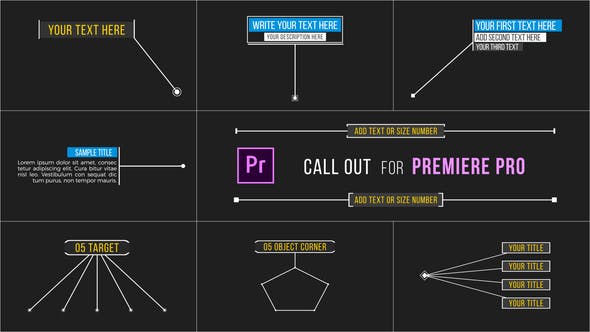 Call Out Pack for Premiere Pro - 24295222 Videohive Download