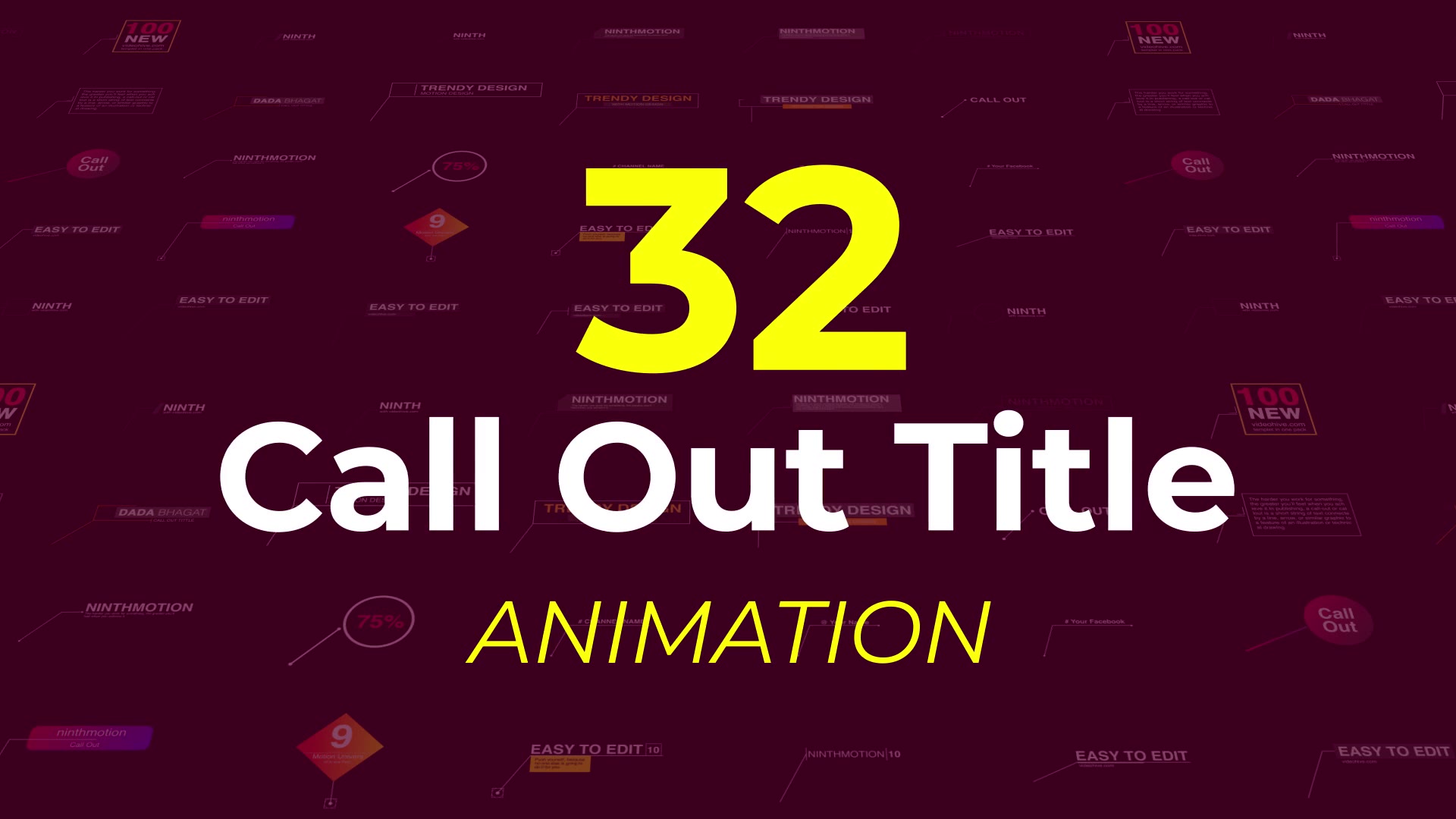 call out titles after effects free download