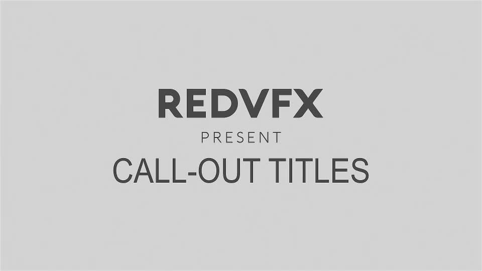 Call Out Titles - Download Videohive 17776993