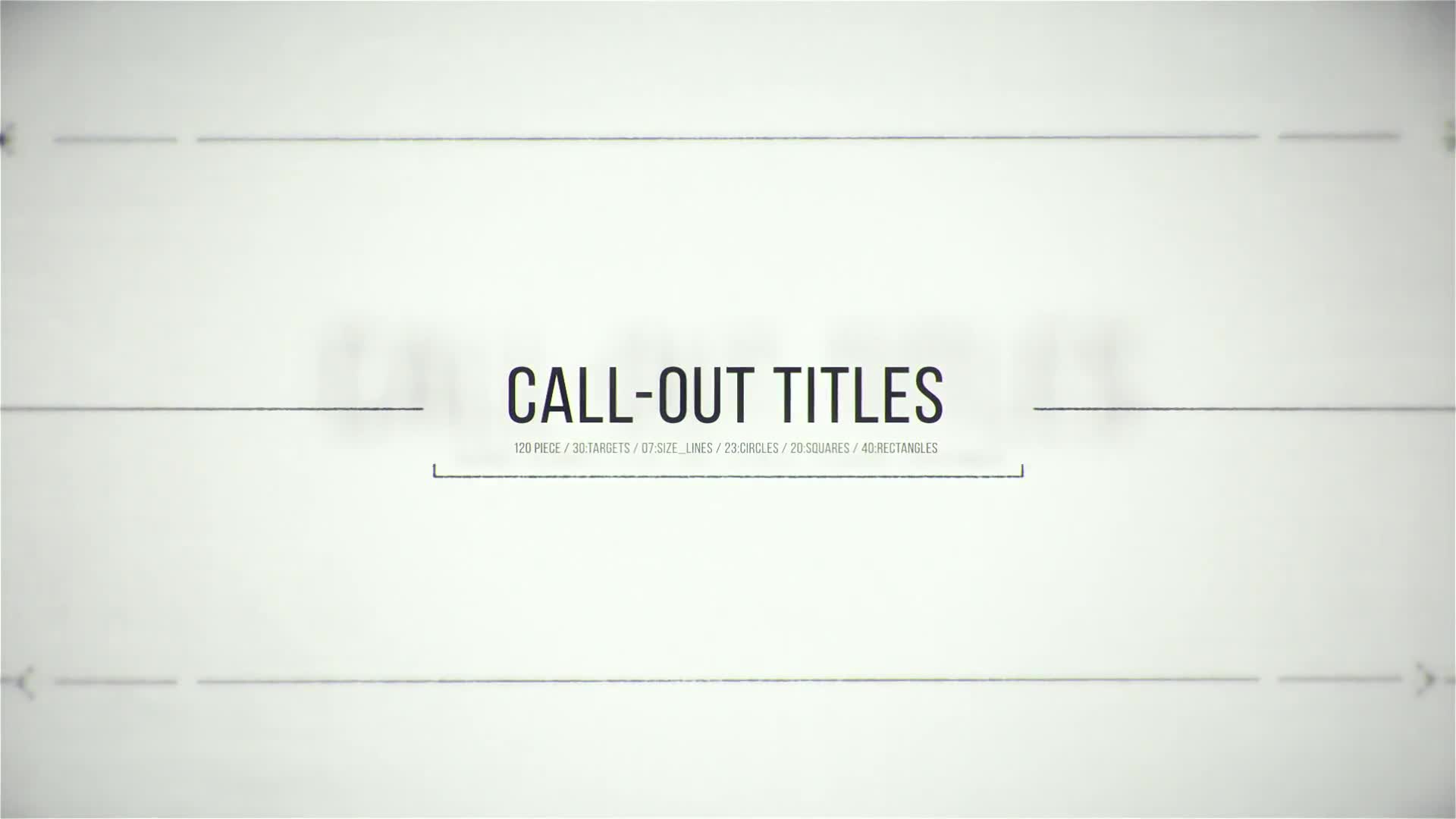 Call Out Titles - Download Videohive 18617111