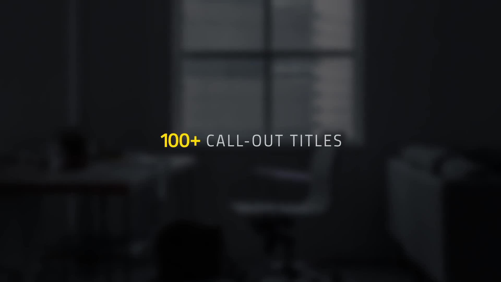 Call Out Titles Pack Videohive 23443254 After Effects Image 1