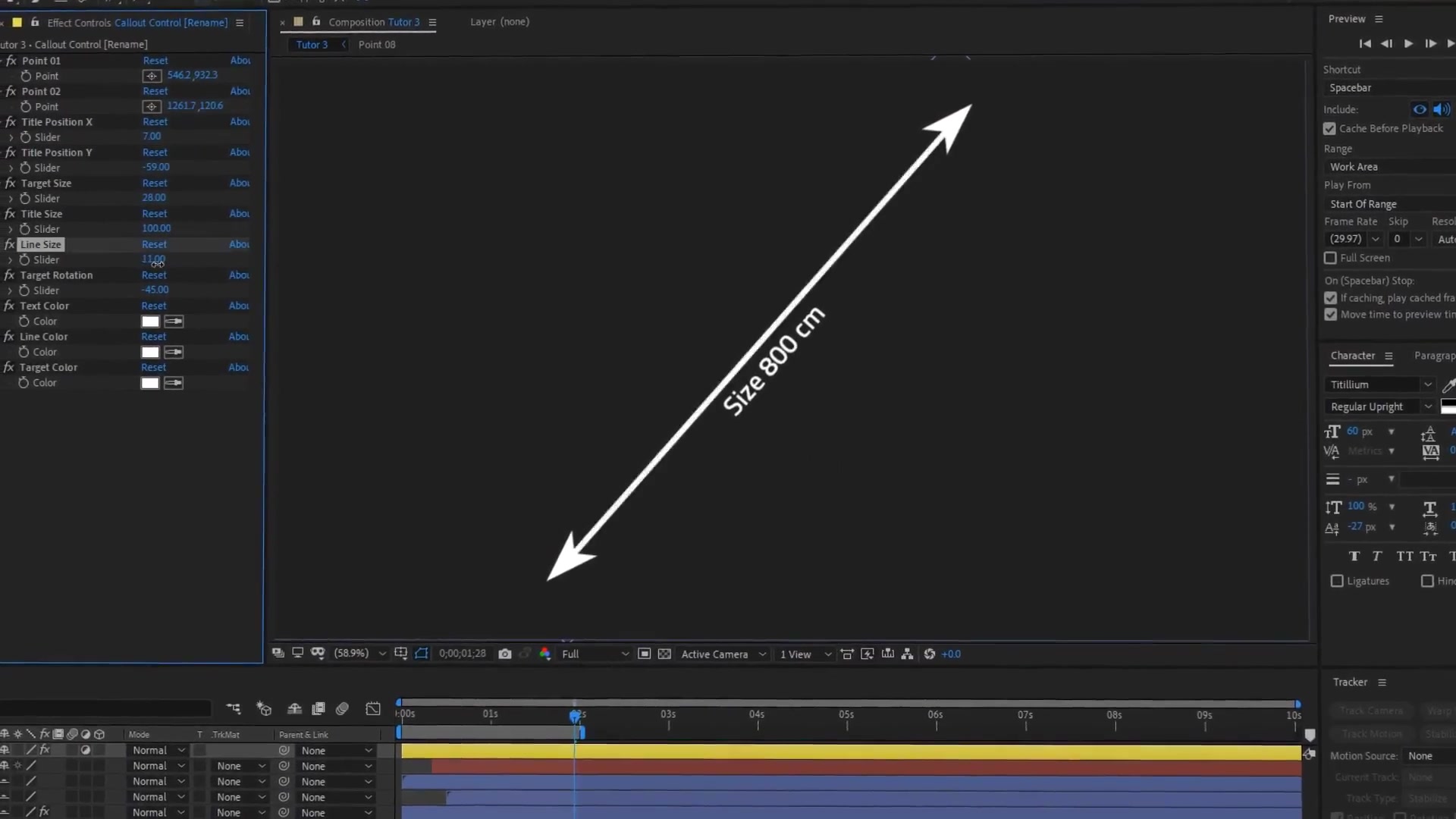 call out title in after effects download