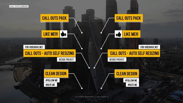 Call Outs 2.0 | After Effects - 36330204 Download Videohive