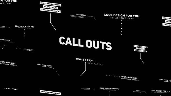 Call Outs - Videohive 32712893 Download