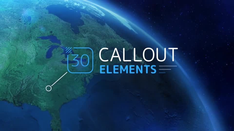 Callout Elements Videohive 24779589 After Effects Image 1