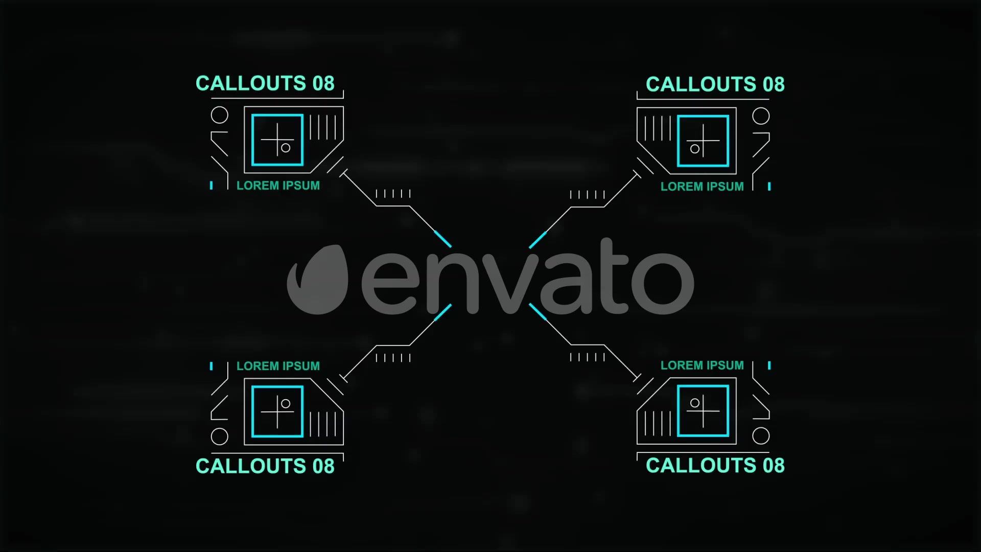 Callouts set 1 hi tech Videohive 24318158 After Effects Image 10