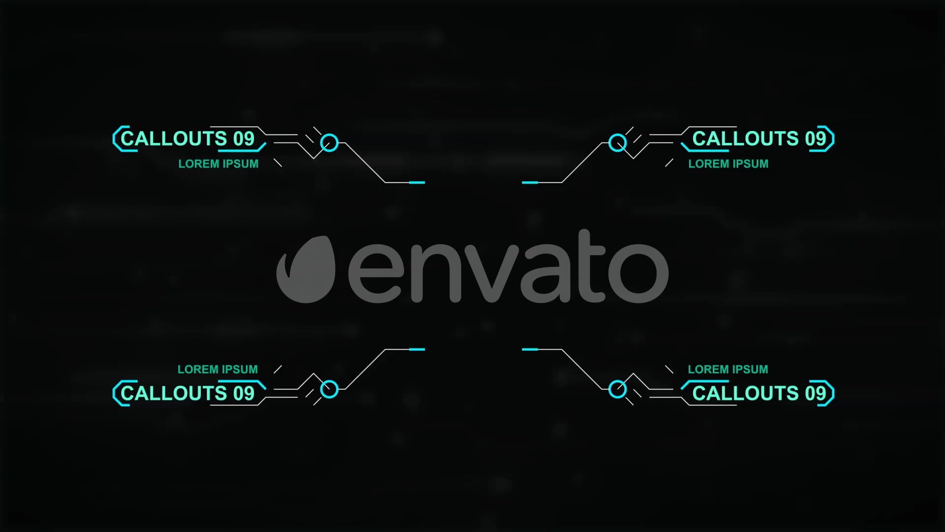 Callouts set 1 hi tech Videohive 24318158 After Effects Image 11