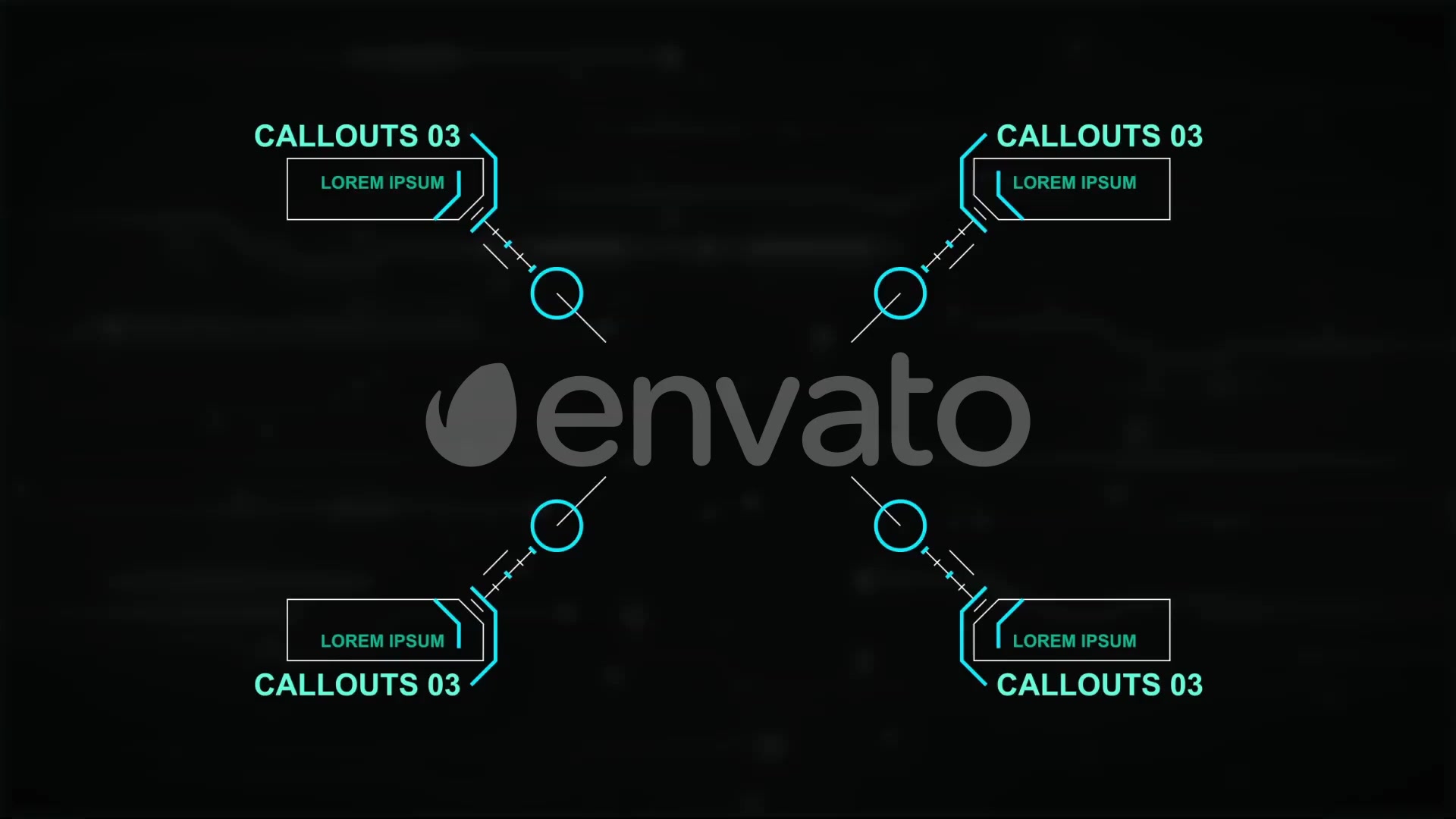 Callouts set 1 hi tech Videohive 24318158 After Effects Image 5