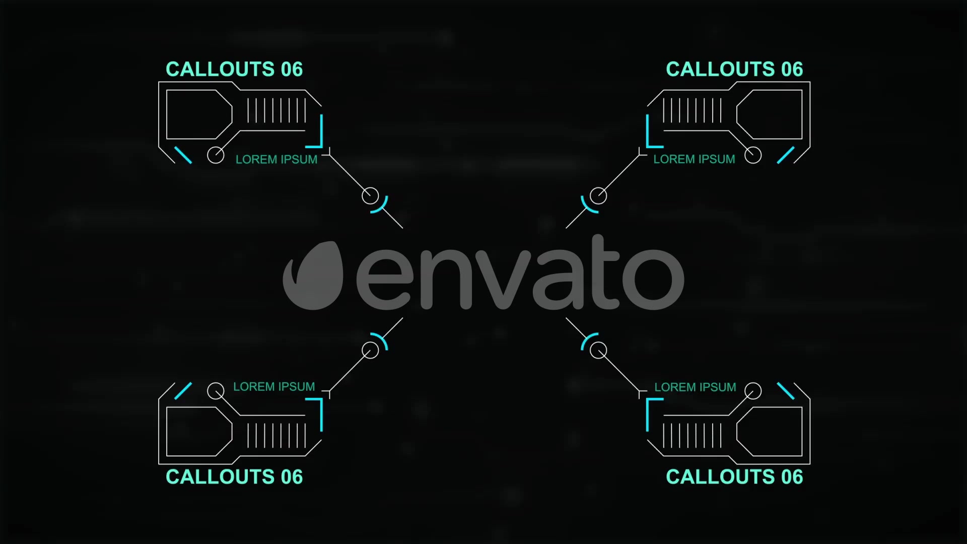 Callouts set 1 hi tech Videohive 24318158 After Effects Image 8