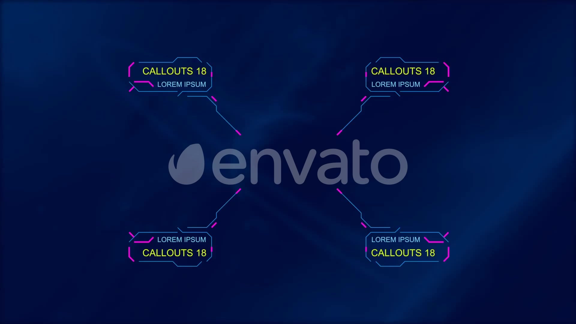 Callouts set 2 space Videohive 24318176 After Effects Image 10