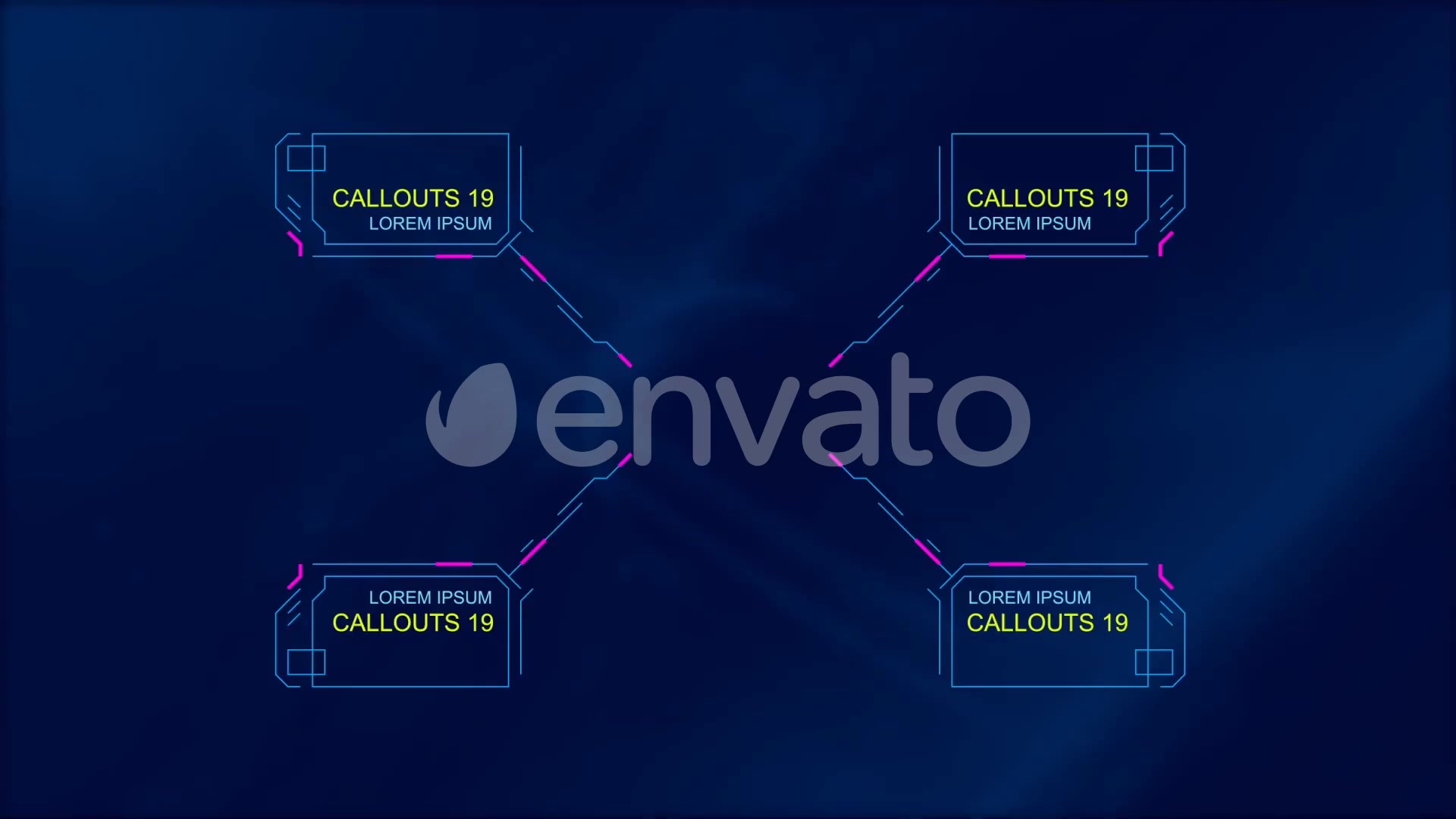 Callouts set 2 space Videohive 24318176 After Effects Image 11