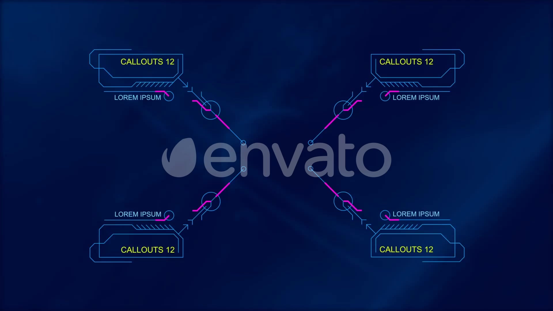 Callouts set 2 space Videohive 24318176 After Effects Image 4