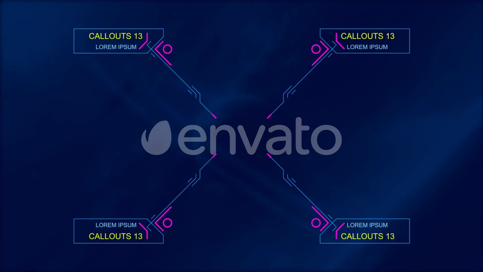 Callouts set 2 space Videohive 24318176 After Effects Image 5