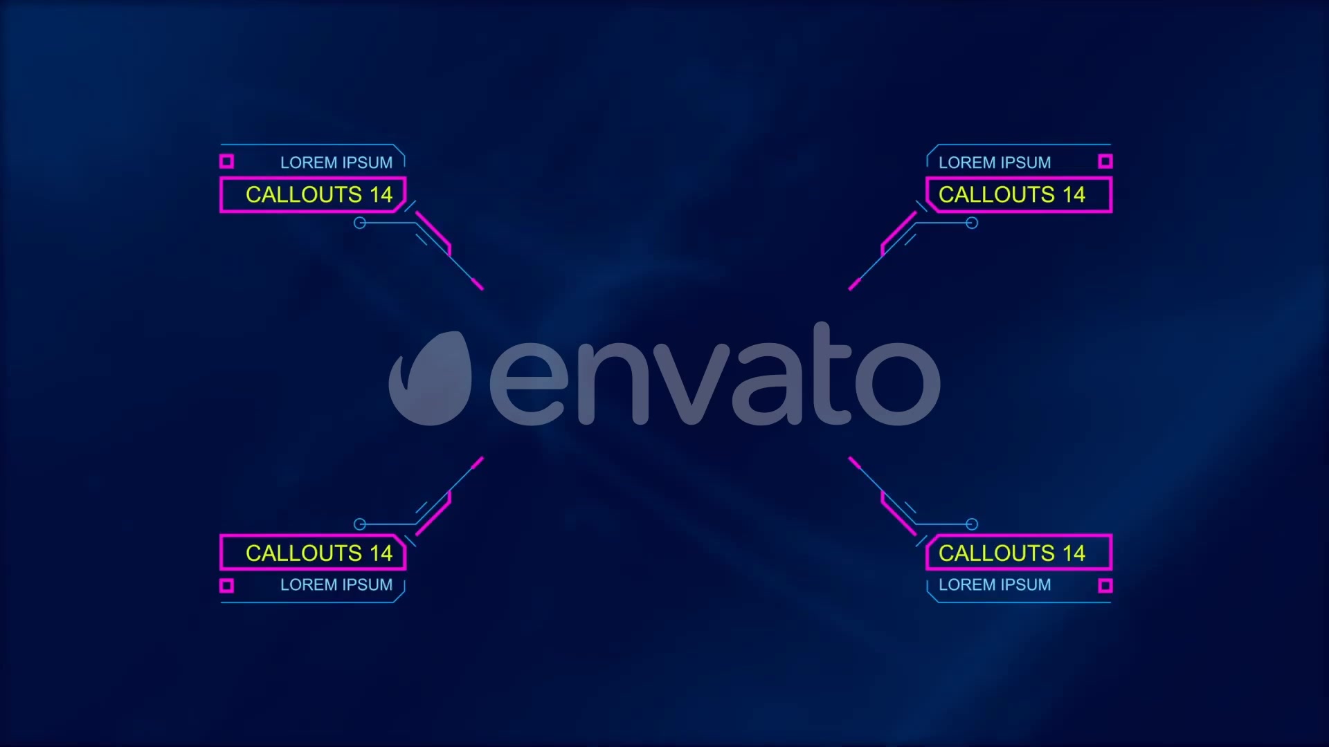 Callouts set 2 space Videohive 24318176 After Effects Image 6