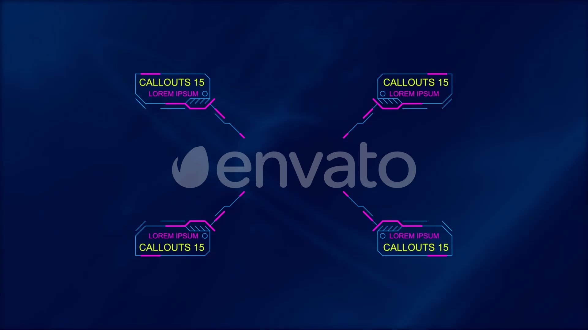 Callouts set 2 space Videohive 24318176 After Effects Image 7