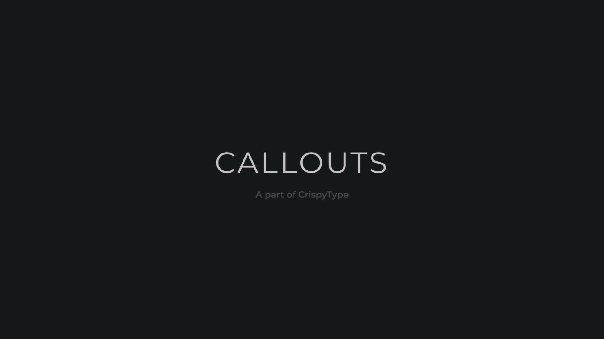 Callouts Videohive 36399261 After Effects Image 1